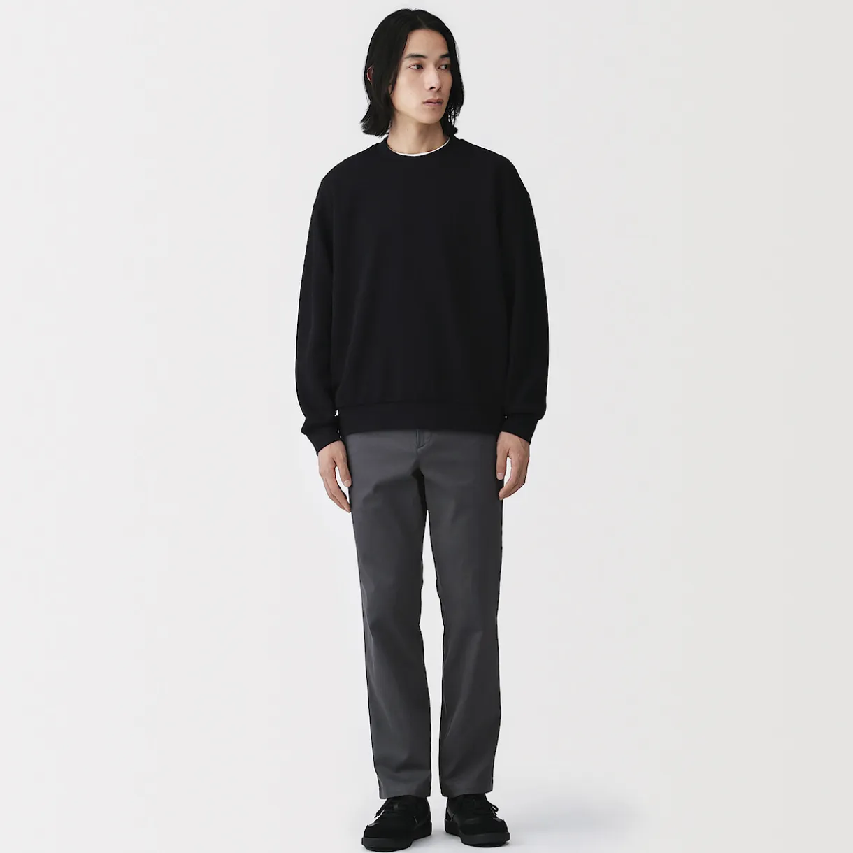 Pantalon Chino en coton stretch coupe slim pour homme