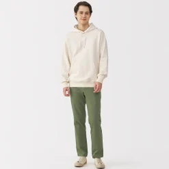 Pantalon Chino en coton stretch coupe slim pour homme