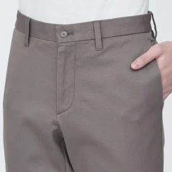 Pantalon Chino en coton stretch coupe slim pour homme