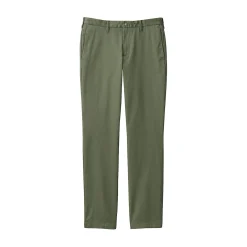 Pantalon Chino long en coton stretch coupe slim pour homme