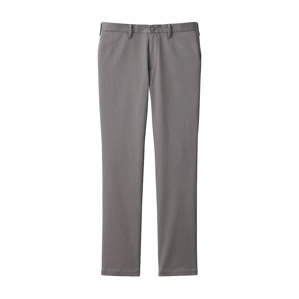 Pantalon Chino long en coton stretch coupe slim pour homme