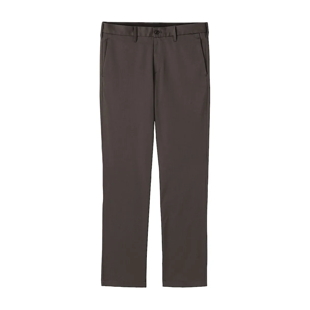 Pantalon Chino long en coton stretch coupe slim pour homme