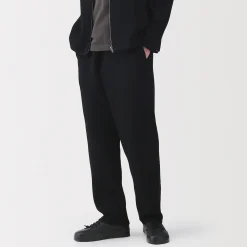 Pantalon confortable en maille côtelée Milano de coton pour homme