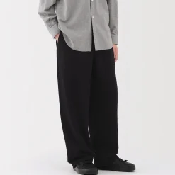Pantalon confortable en mélange de cachemire recyclé pour homme