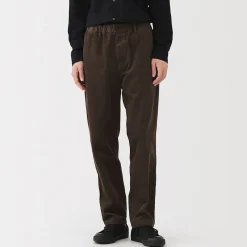 Pantalon confortable en velours côtelé pour homme