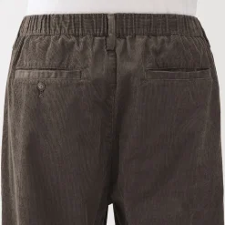 Pantalon confortable en velours côtelé pour homme