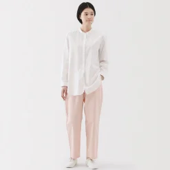 Pantalon coupe confortable en coton pour femme