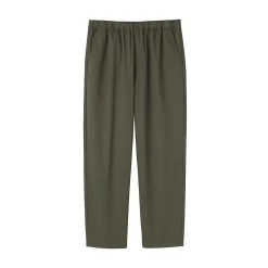 Pantalon coupe confortable en coton lavé pour homme
