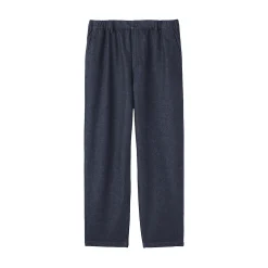 Pantalon coupe confortable en denim lavé pour homme ‐ Indigo