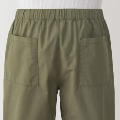 Pantalon coupe confortable en coton lavé pour homme