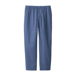 Pantalon coupe confortable en coton lavé pour homme