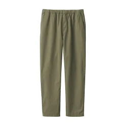 Pantalon coupe confortable en coton lavé pour homme
