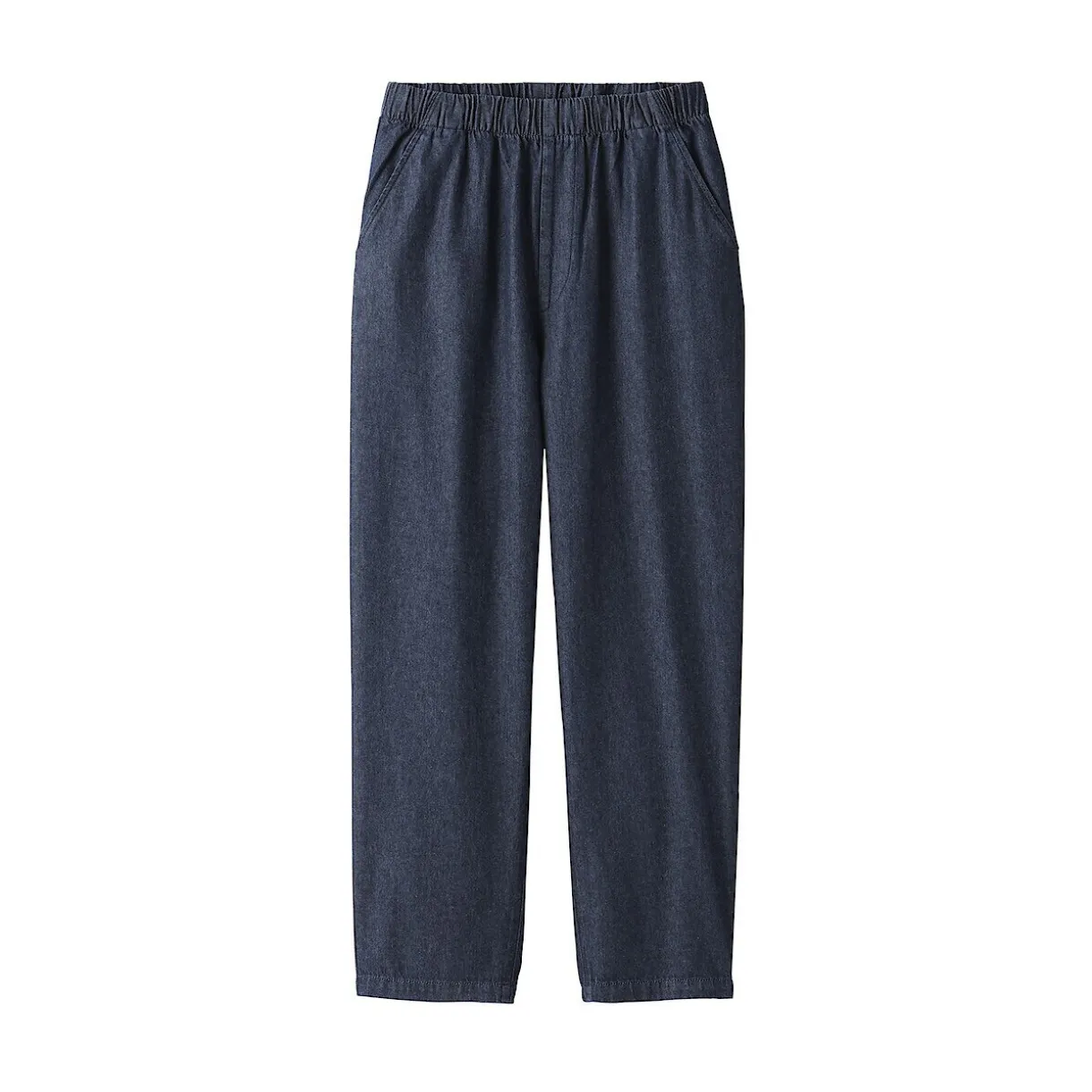 Pantalon coupe confortable en denim de coton pour femme