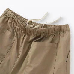 Pantalon coupe confortable en coton lavé pour homme