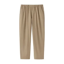 Pantalon coupe confortable en coton lavé pour homme