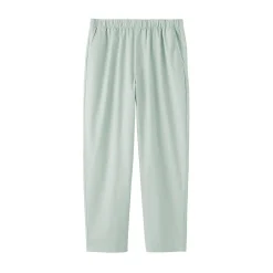 Pantalon coupe confortable en coton lavé pour homme