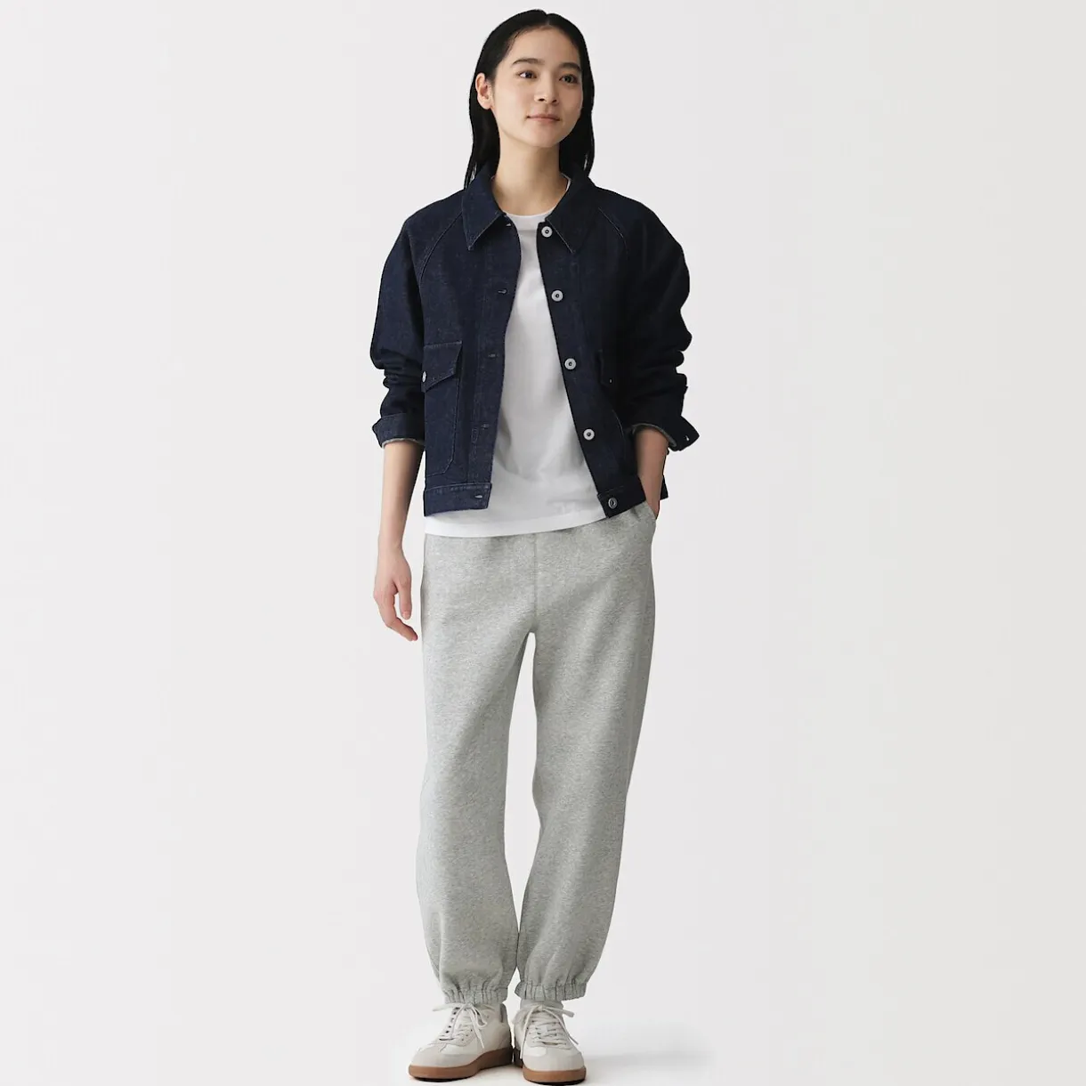 Pantalon de jogging en coton mélangé pour femme