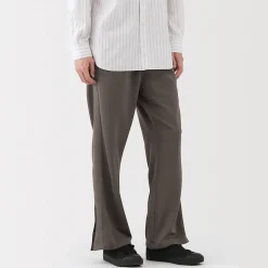 Pantalon de survêtement en polyester recyclé pour homme
