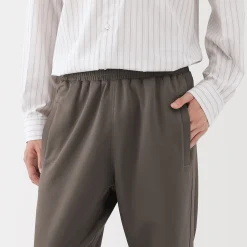 Pantalon de survêtement en polyester recyclé pour homme