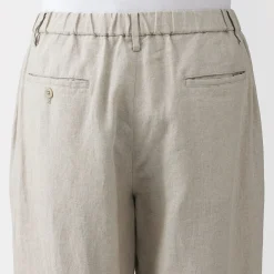 Pantalon en lin lavé pour homme