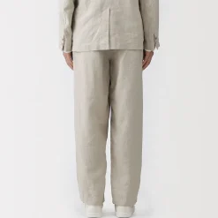 Pantalon en lin lavé pour homme
