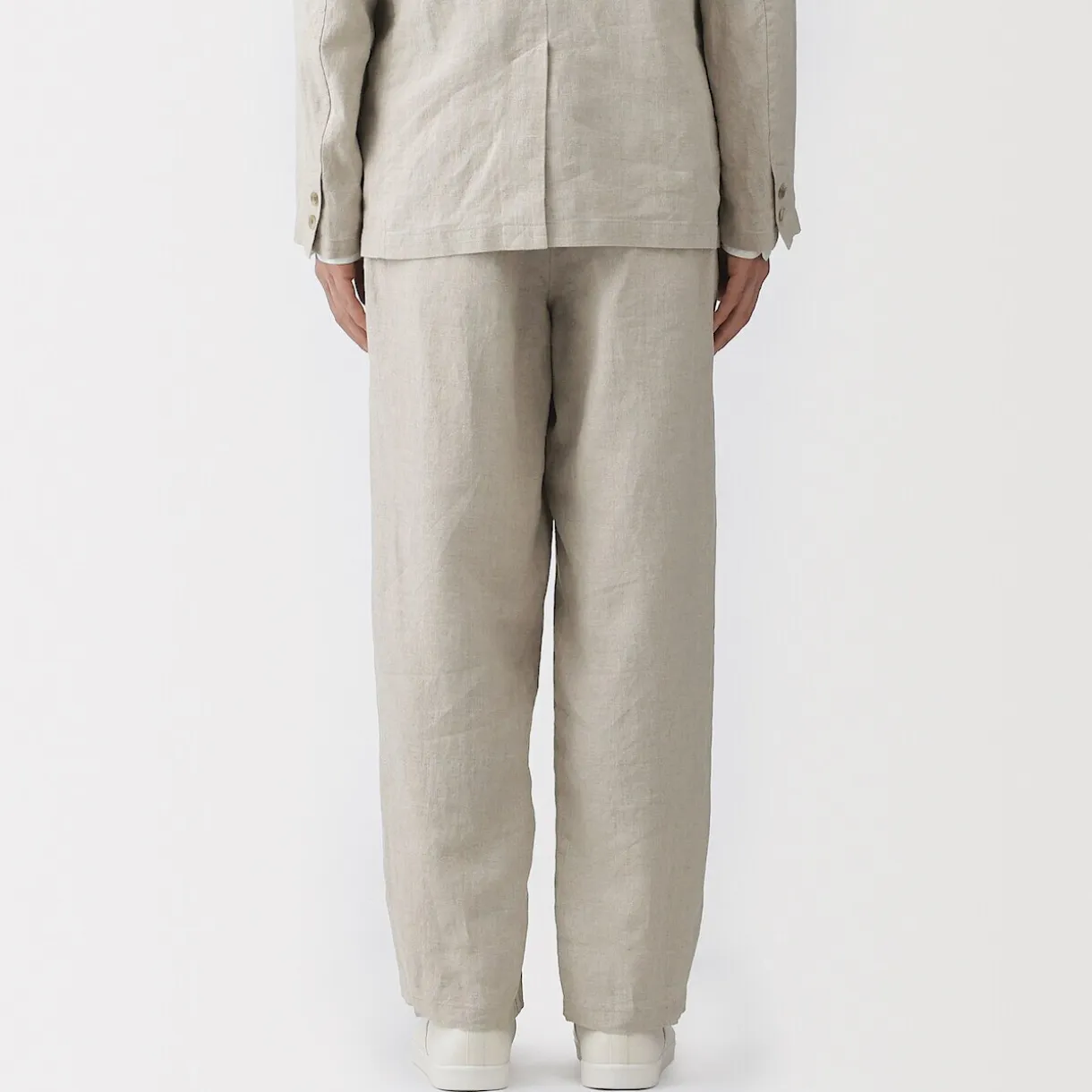 Pantalon en lin lavé pour homme