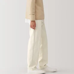 Pantalon en mélange de fibres Washi pour homme