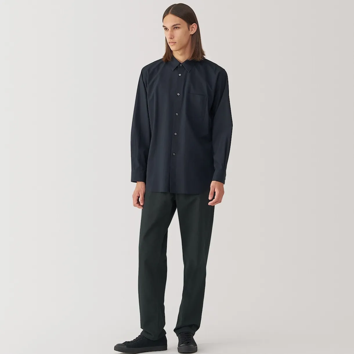 Pantalon en mélange de fibres Washi pour homme
