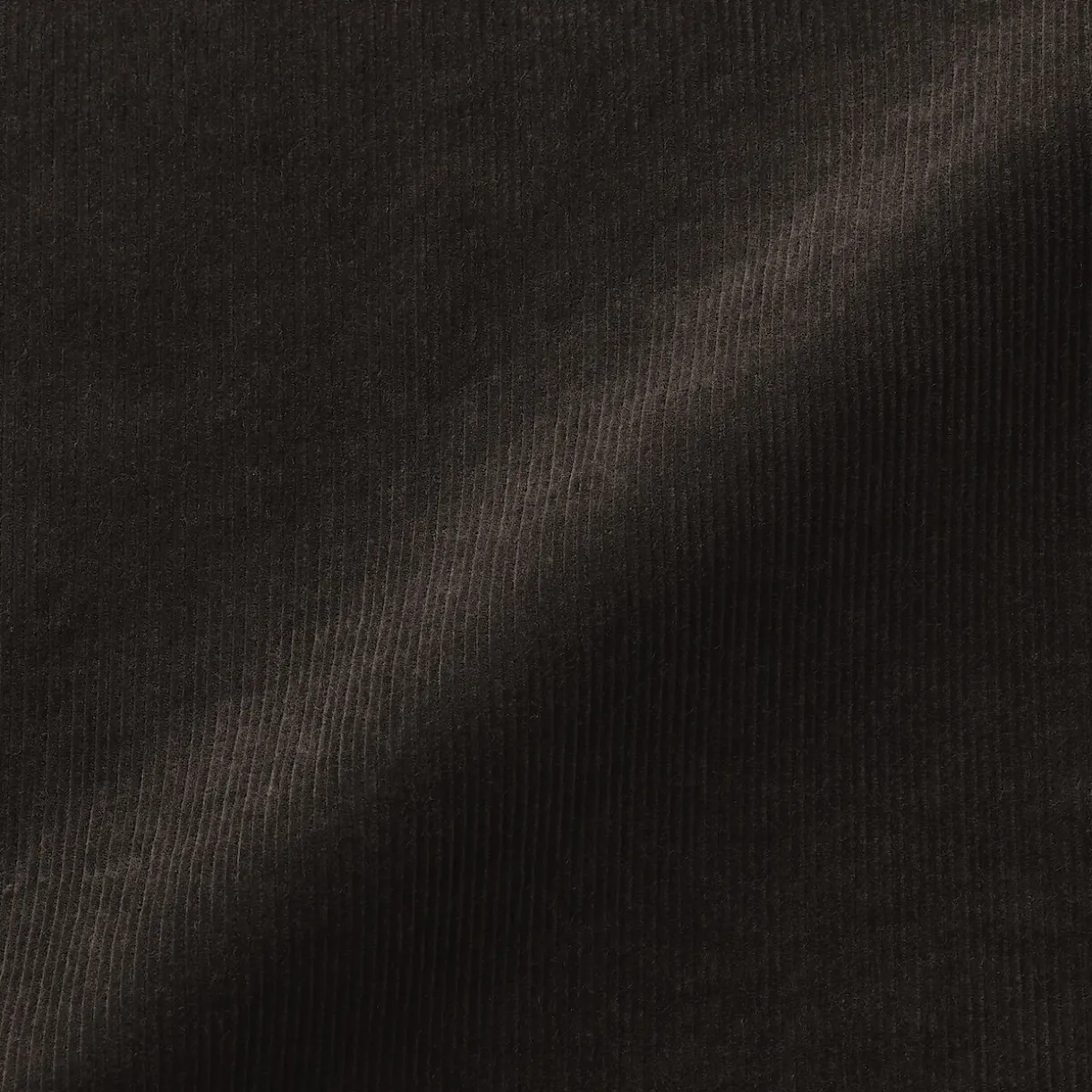 Pantalon large à plis en velours côtelé mélangé kapok pour femme