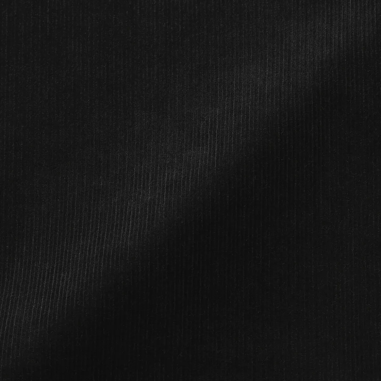 Pantalon large à plis en velours côtelé mélangé kapok pour femme