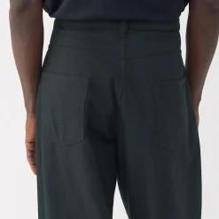 Pantalon large en washi sergé pour homme