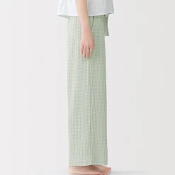 Pantalon long en maille ample pour femme