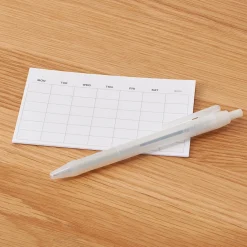 Planificateur mensuel avec feuillets adhésifs