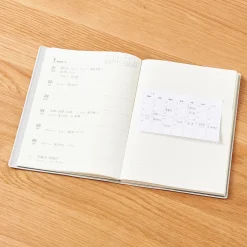 Planificateur mensuel avec feuillets adhésifs
