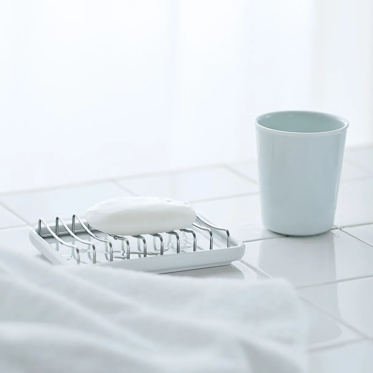 Plateau en porcelaine blanche ‐ Small