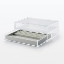Plateau en velours L24X P16X H2.5cm