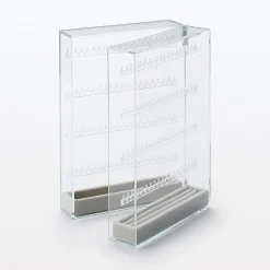 Plateau en velours L16.7X P7.3X H2cm