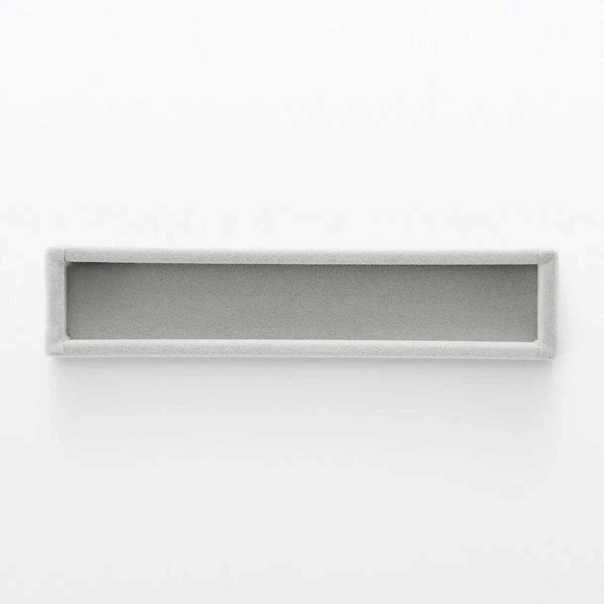 Plateau en velours L16.7X P7.3X H2cm