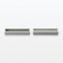 Plateau en velours pour bagues L16.7X P3.7X H2cm