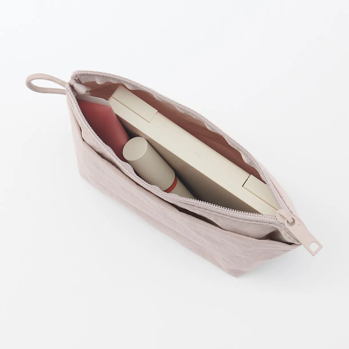 Pochette à poser en nylon texturé ‐ Petite