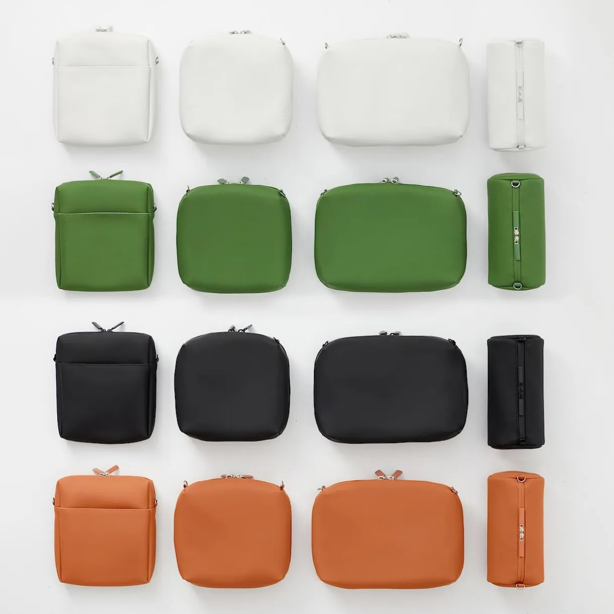 Pochette en PU Combinations Case ‐ Grande, Gris