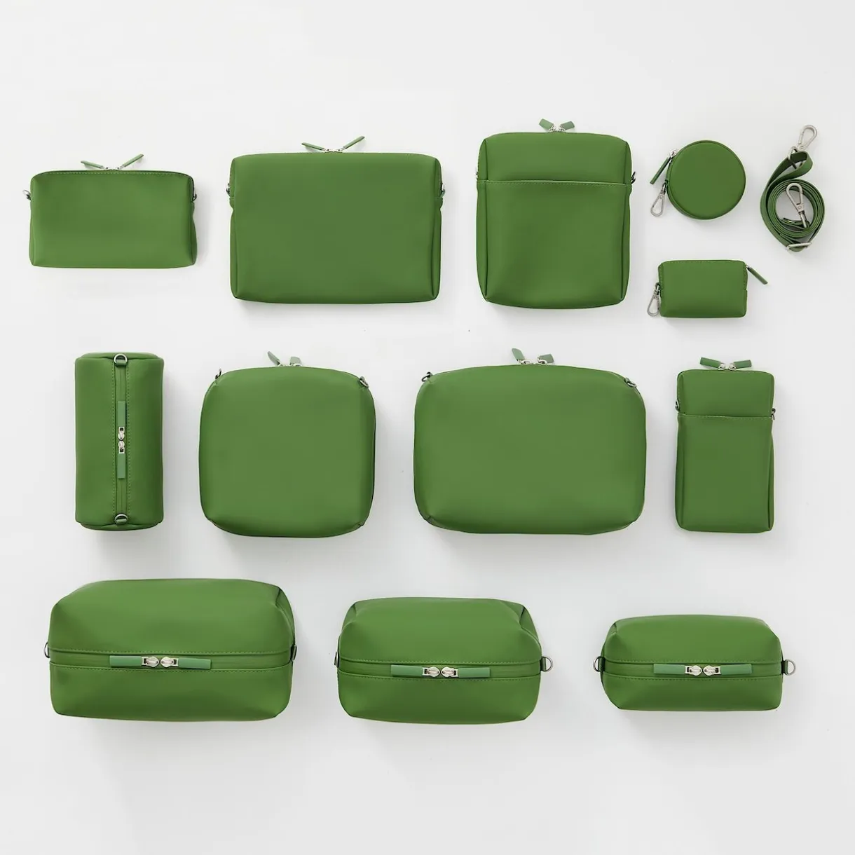 Pochette en PU Combinations Case ‐ Grande, Gris