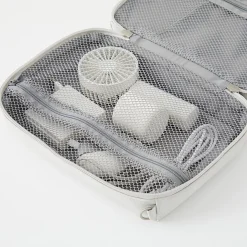 Pochette en PU Combinations Case ‐ Grande, Gris