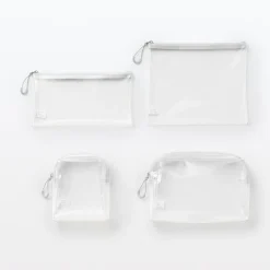 Pochette transparente en TPU 16x19.5cm