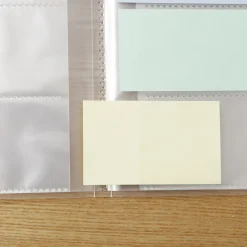 Porte‐cartes de visite en polypropylène ‐ 60 cartes