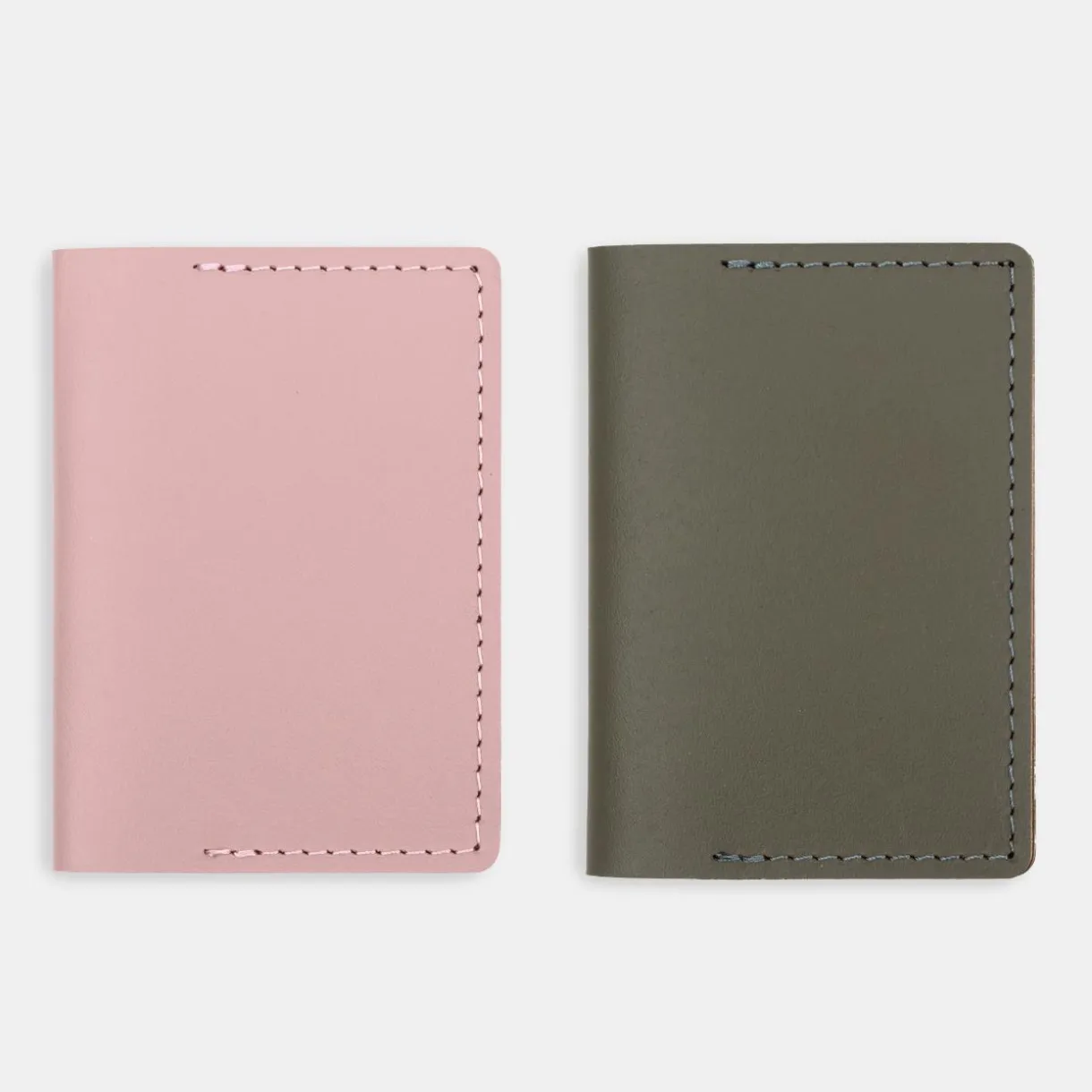 Portefeuille de voyage en cuir recyclé - Rosa