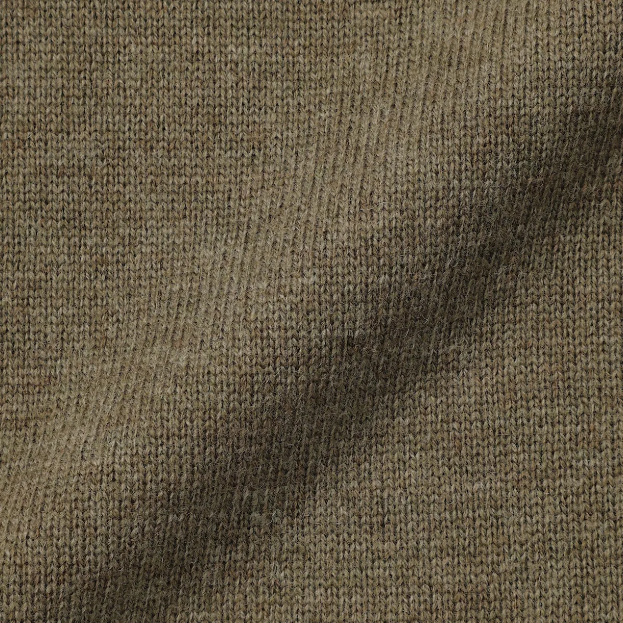Pull à col rond en laine tricot moyen pour homme