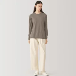 Pull en cachemire non teint femme