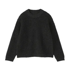 Pull en coton biologique à grosses mailles et torsadé pour homme
