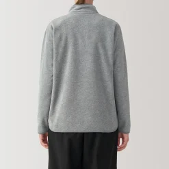 Pull en polaire de polyester recyclable femme